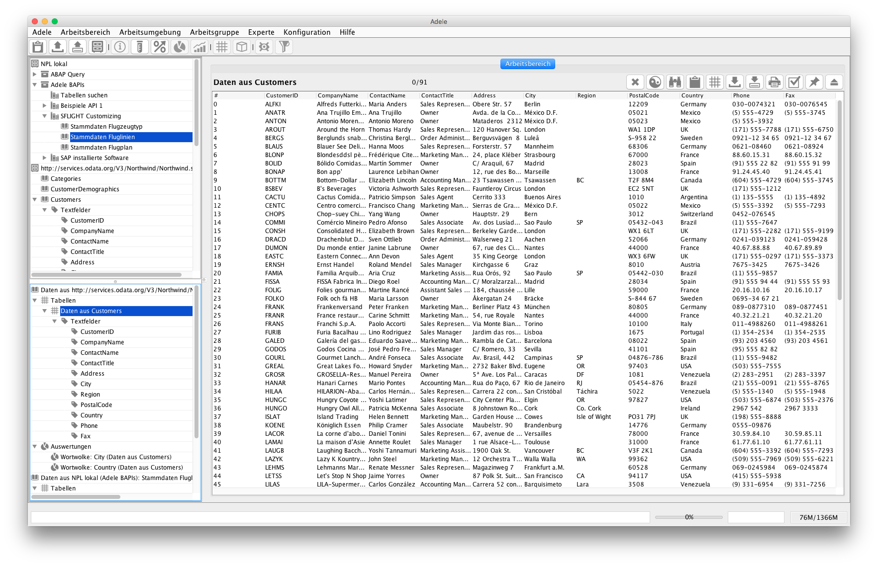 excel for mac odata